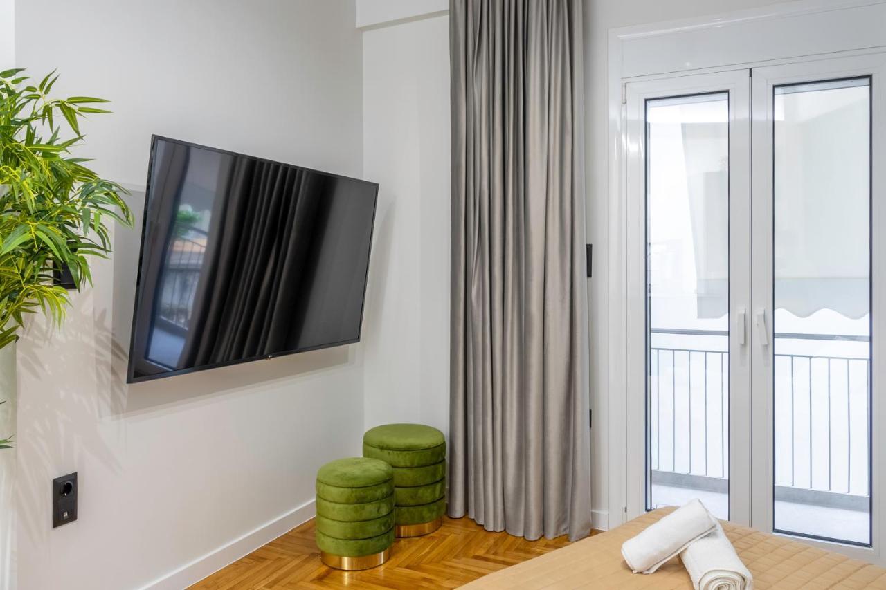 Luxury Studio Apartment In The Heart Of Athens Atenas Exterior foto