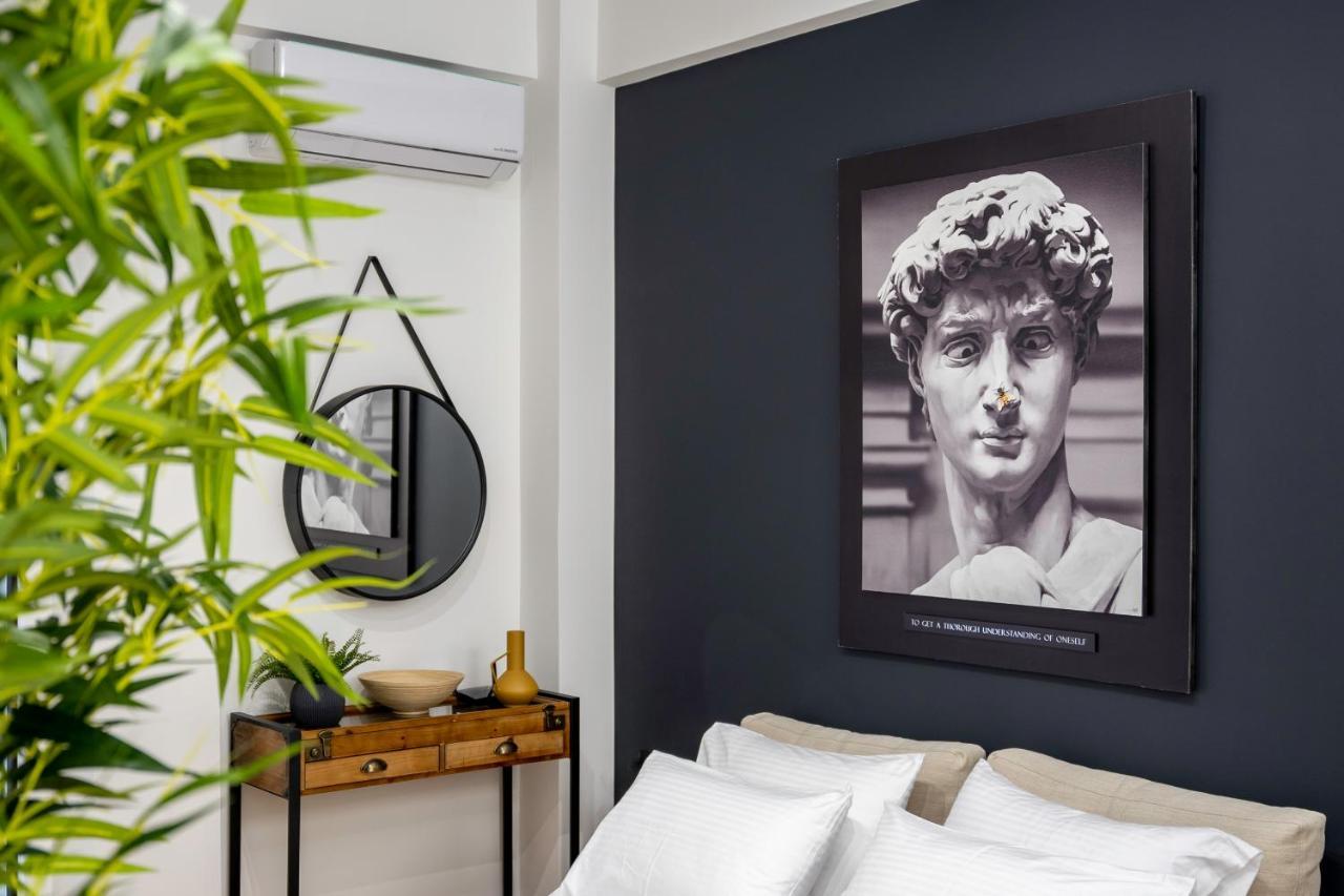 Luxury Studio Apartment In The Heart Of Athens Atenas Exterior foto