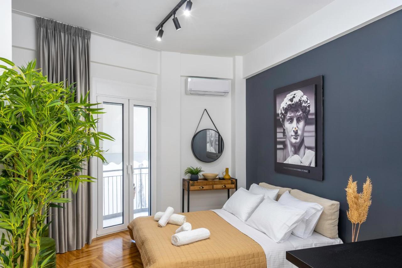 Luxury Studio Apartment In The Heart Of Athens Atenas Exterior foto